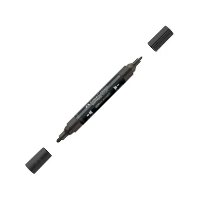 Faber-Castell Акрилен маркер Multimark, № 299, черен гланц