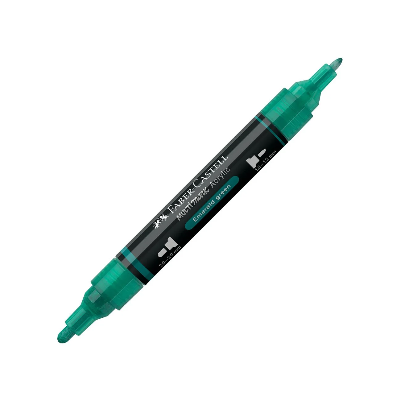 Acrylic marker Faber-Castell Multimark, No. 358, emerald green