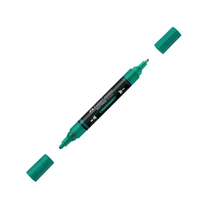 Acrylic marker Faber-Castell Multimark, No. 358, emerald green
