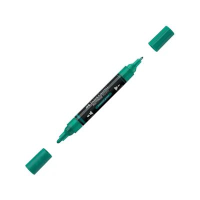 Acrylic marker Faber-Castell Multimark, No. 358, emerald green