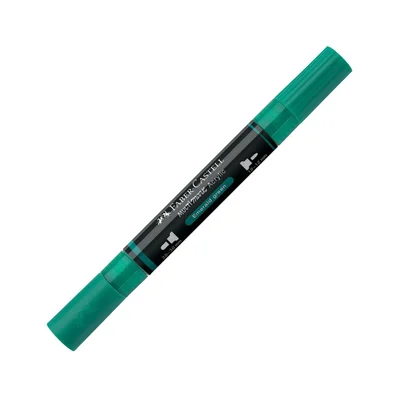 Acrylic marker Faber-Castell Multimark, No. 358, emerald green