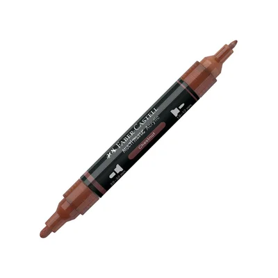 Faber-Castell Акрилен маркер Multimark, № 378, кестен