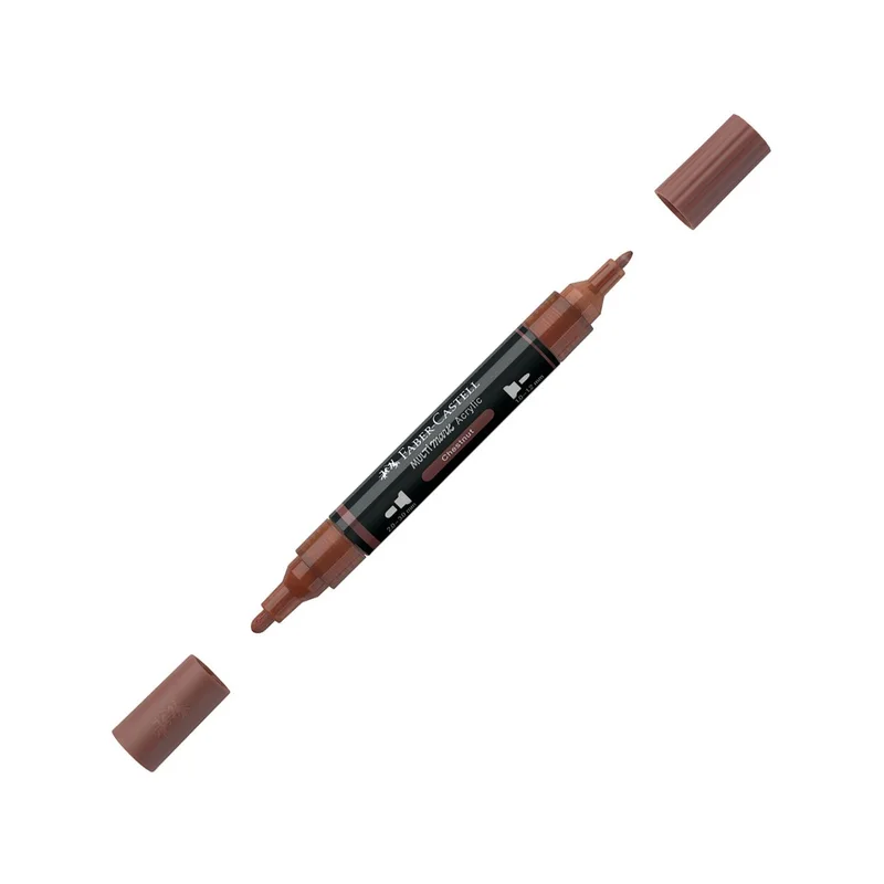 Faber-Castell Акрилен маркер Multimark, № 378, кестен