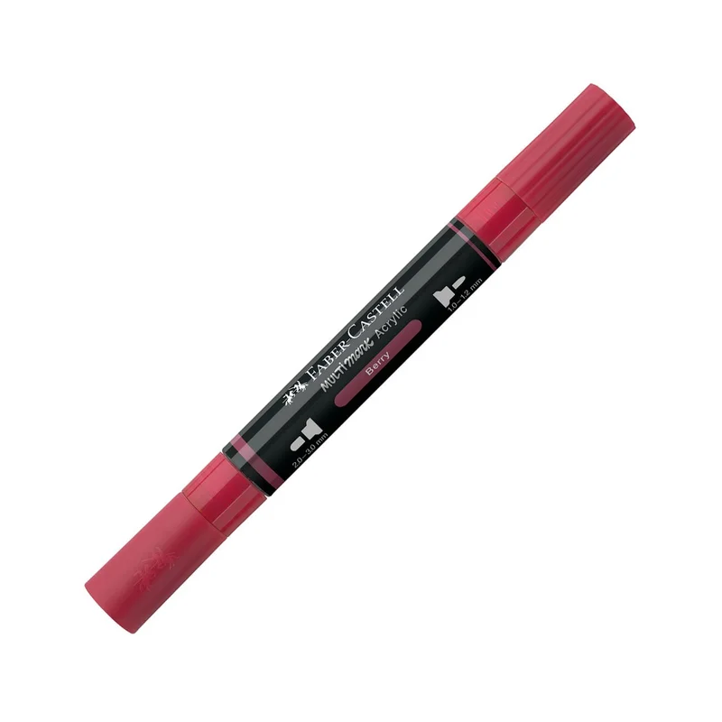 Faber-Castell Акрилен маркер Multimark, № 433, плодовочервен