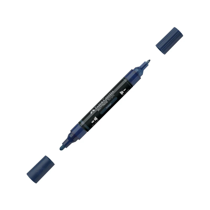 Acrylic marker Faber-Castell Multimark, No. 450, indigo