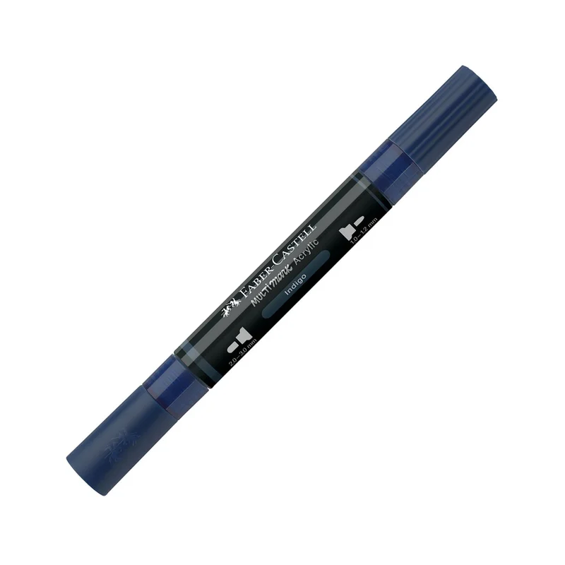 Acrylic marker Faber-Castell Multimark, No. 450, indigo