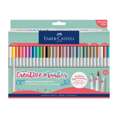 Faber-Castell Маркер Creative, 30 броя