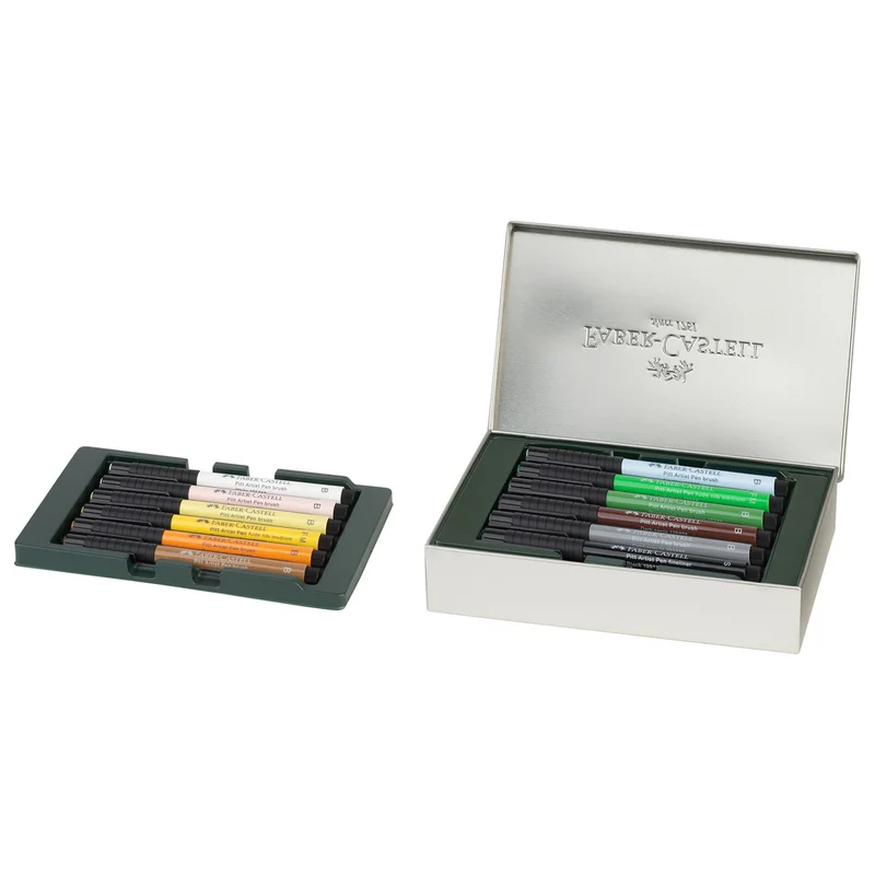 Faber-Castell Маркер Pitt Artist, Berlin, 12 броя