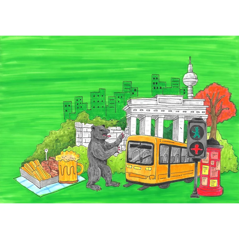 Faber-Castell Маркер Pitt Artist, Berlin, 12 броя