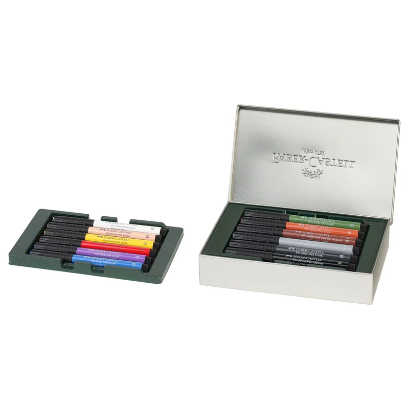 Faber-Castell Маркер Pitt Artist, Milan, 12 броя