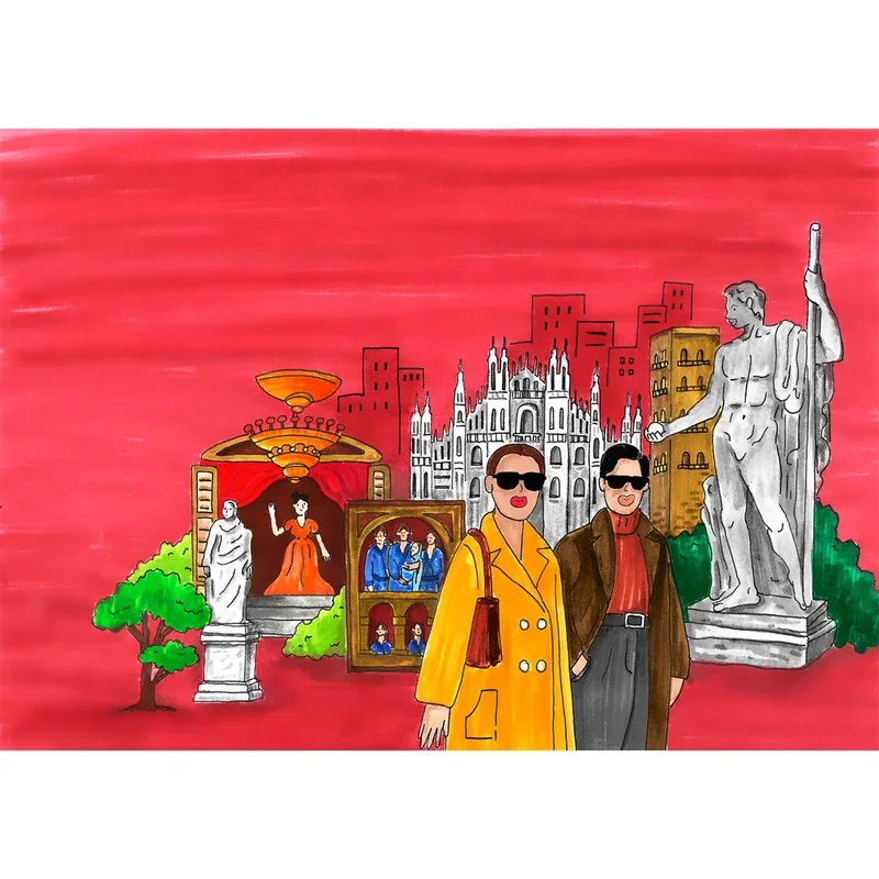Faber-Castell Маркер Pitt Artist, Milan, 12 броя