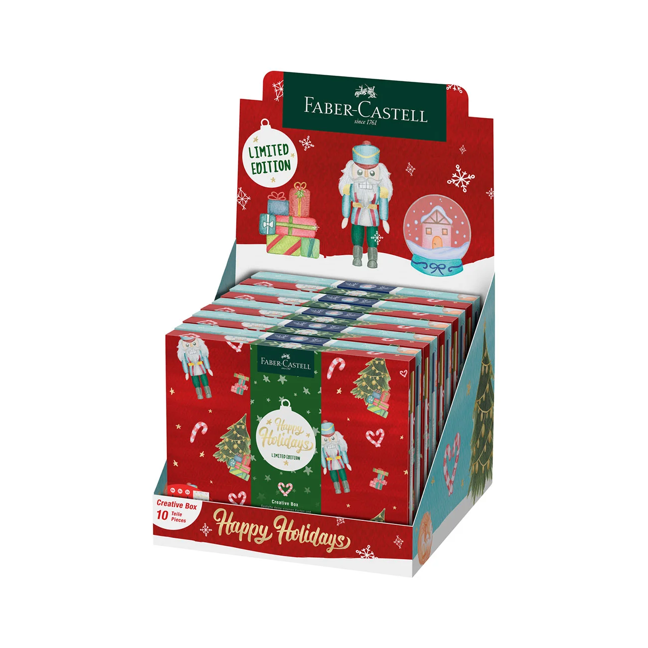 FABER-CASTELL CREATIVE MARKERS WINTER SET 5 PCS DISPLAY