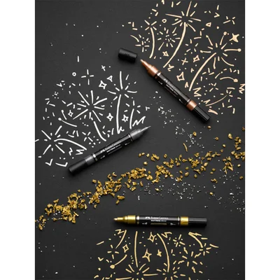 FABER-CASTELL MULTIMARK ACRYLIC MARKER MIRROR 3 PCS