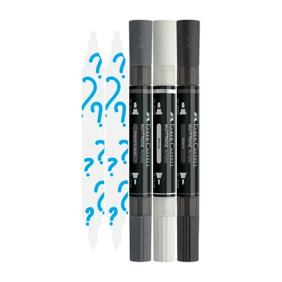 Faber-Castell Акрилен маркер Multimark Mystery I, 5 броя