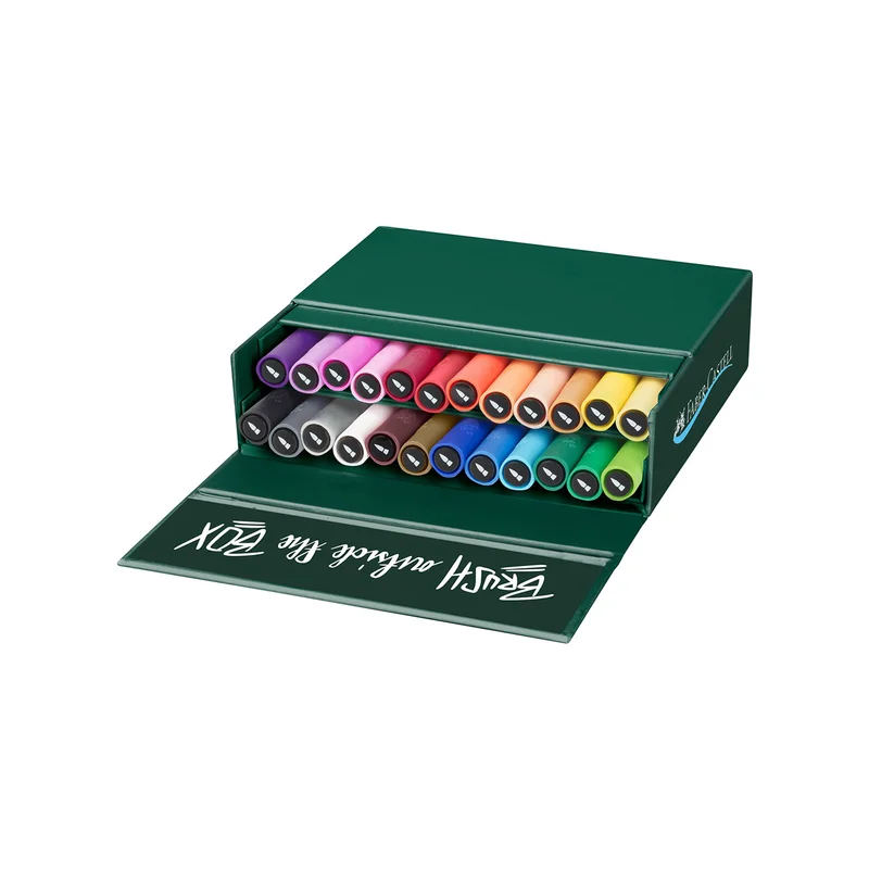 Faber-Castell Маркер-четка Multimark, акрилен, 24 броя