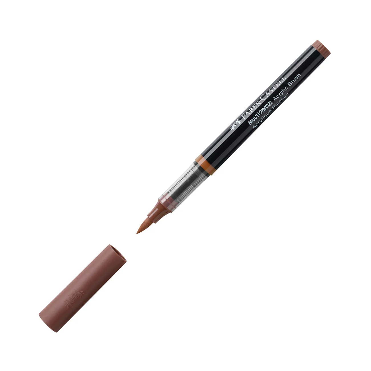 Faber-Castell Маркер-четка Multimark, акрилен, кестен