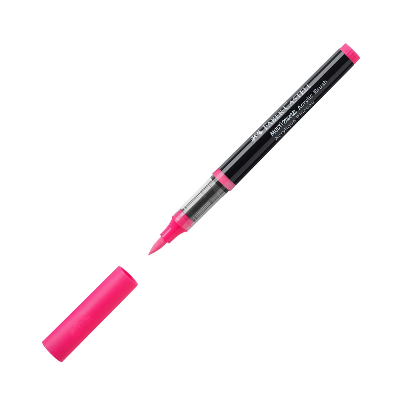 FABER-CASTELL MULTIMARK ACRYLIC BRUSH MARKER NEON PINK
