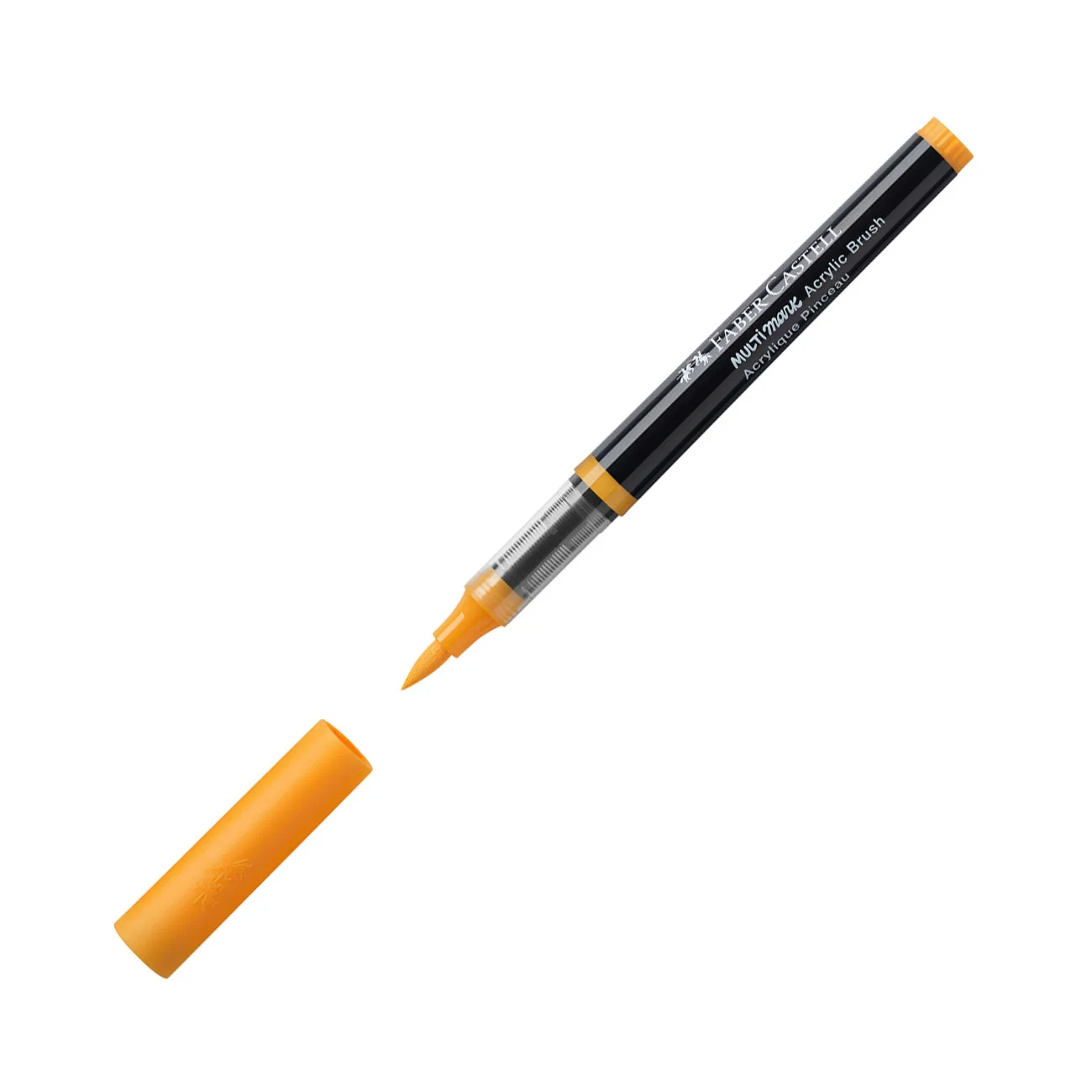 Faber-Castell Маркер-четка Multimark, акрилен, светлооранжев