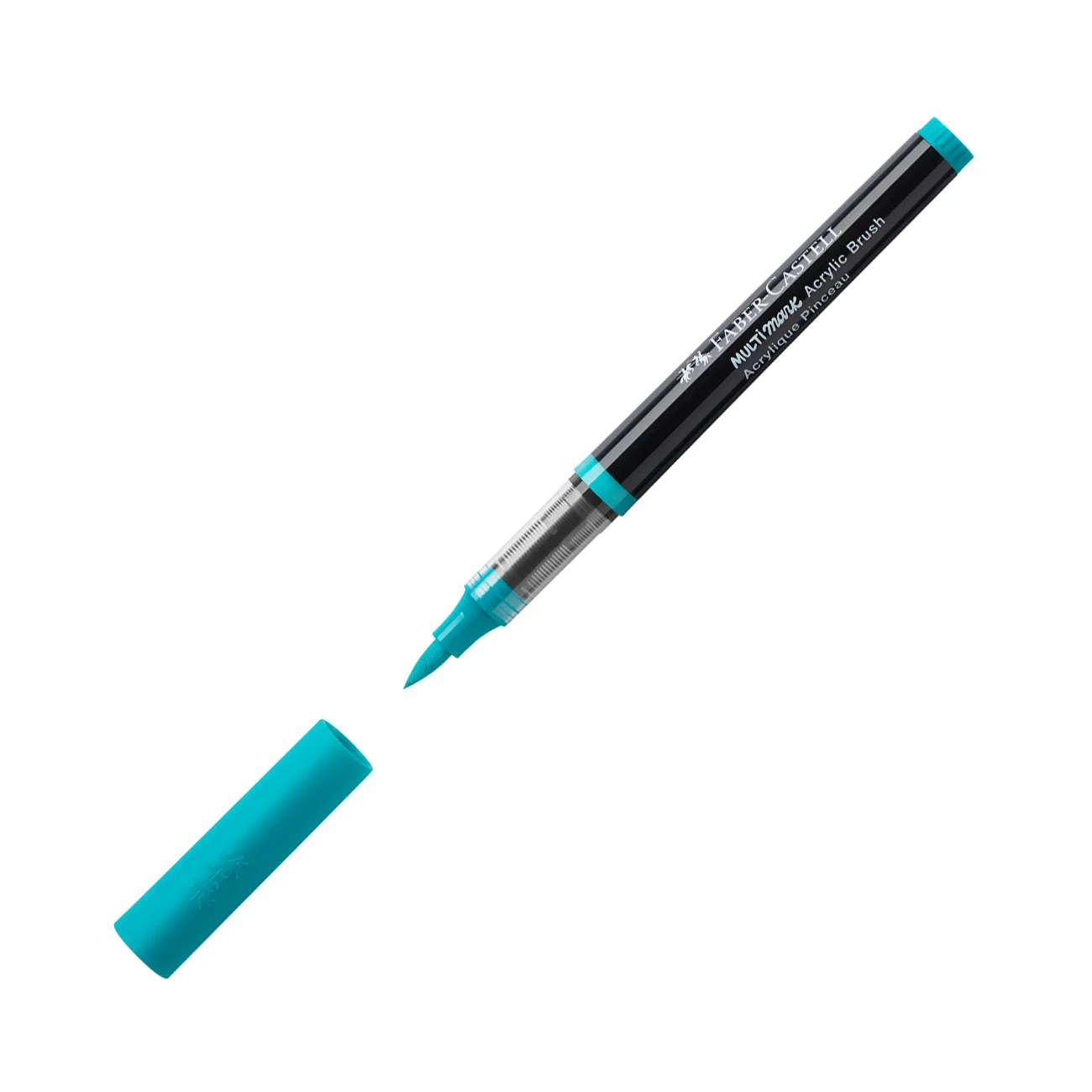 Faber-Castell Маркер-четка Multimark, акрилен, тюркоаз