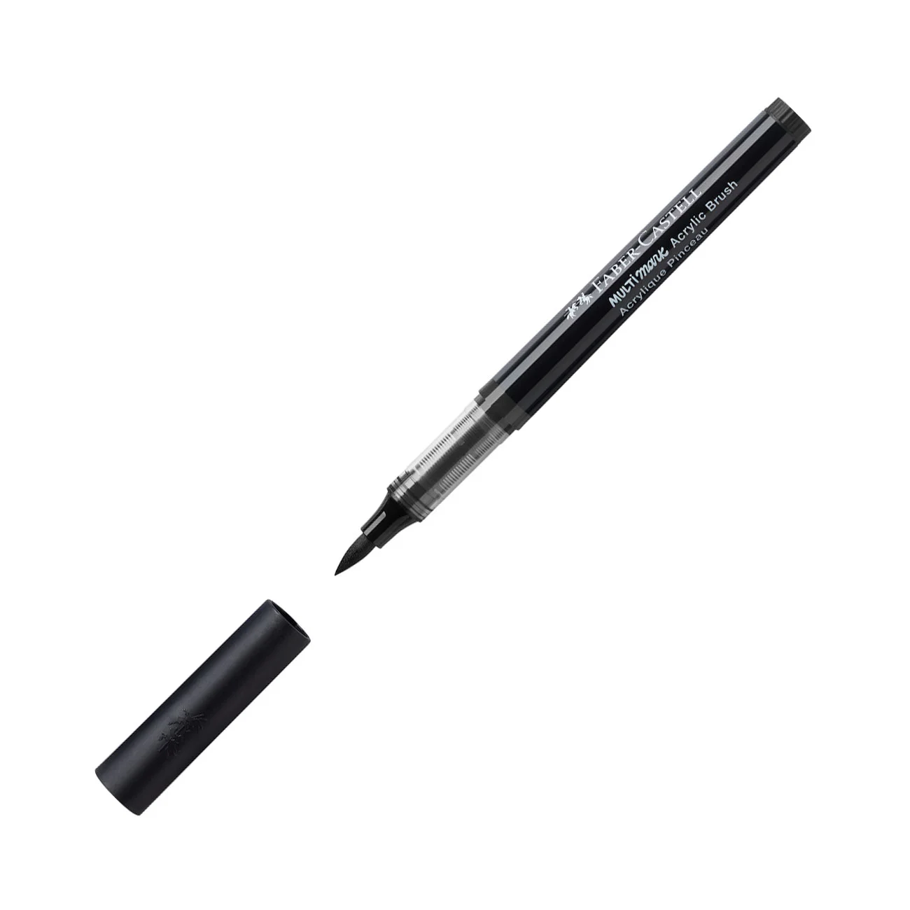 FABER-CASTELL MULTIMARK ACRYLIC BRUSH MARKER BLACK