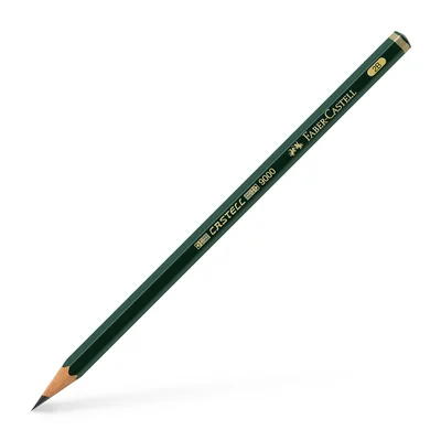 Faber-Castell Pencil Castell 9000, graphite, 2B