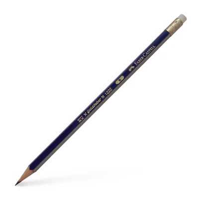 Faber-Castell Pencil Goldfaber 1221, graphite, B, with eraser