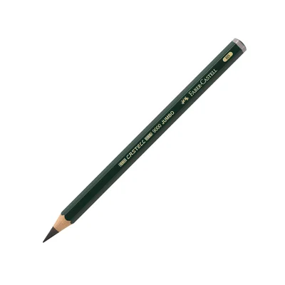 Faber-Castell Pencil Castell 9000, Jumbo, graphite, 6B