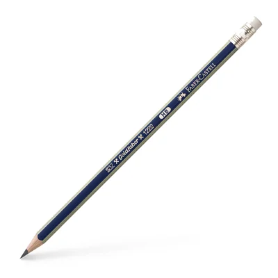Faber-Castell Pencil Goldfaber 1221, graphite, HB, with eraser
