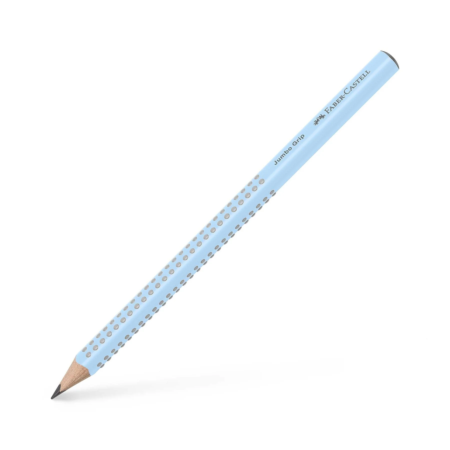 Faber-Castell Pencil Jumbo Grip, graphite, B, sky blue
