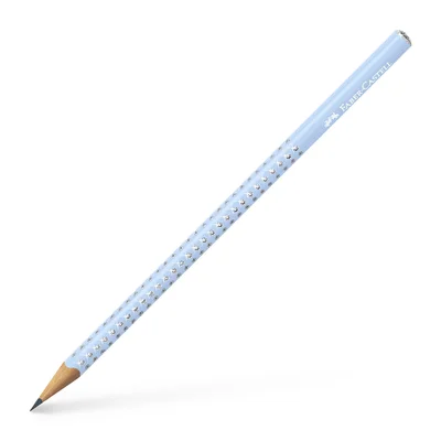 Faber-Castell Pencil Jumbo Sparkle, sky blue