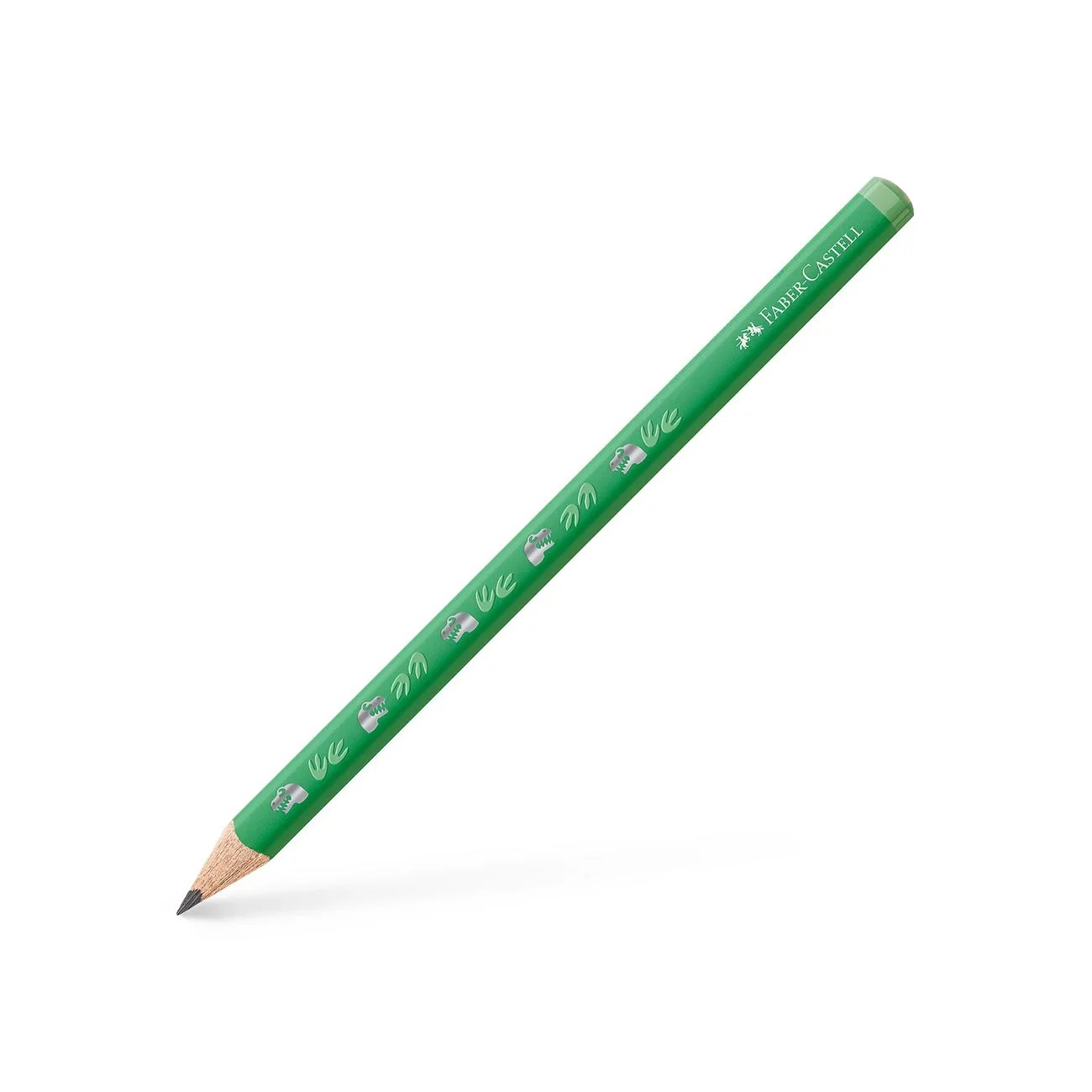 Faber-Castell Pencil Jumbo Dinosaur, graphite, HB, green