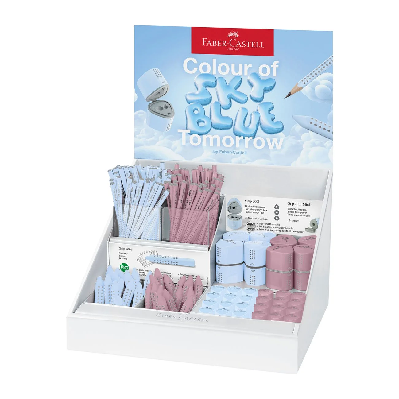 Faber-Castell Grip 2001 display, desktop