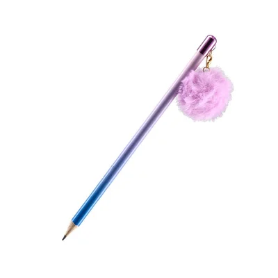 Sazio Grand Pencil, HB, with plush accessory, assorted, 1 pc