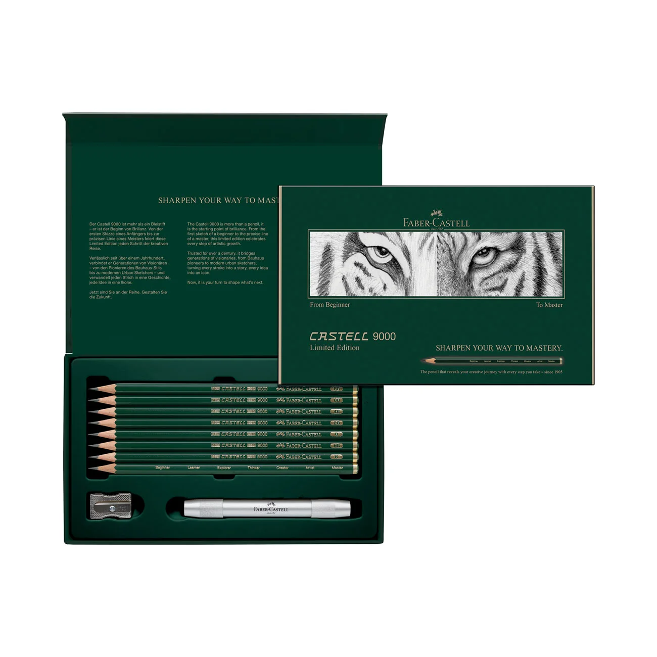 FABER-CASTELL CASTELL 9000 PENCILS SET BEGINNER AND MASTER