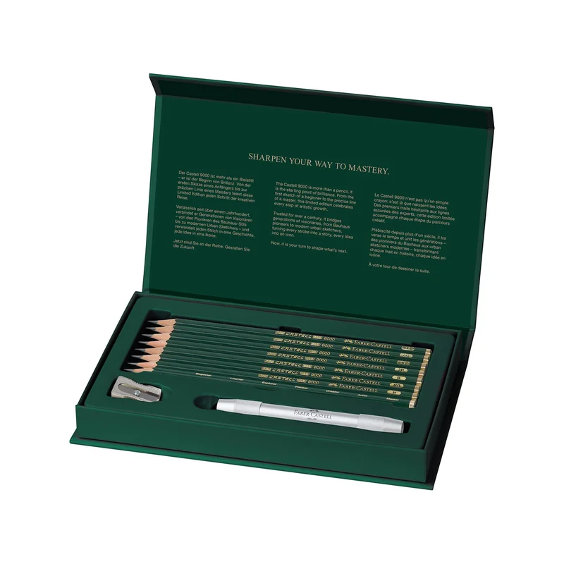 FABER-CASTELL CASTELL 9000 PENCILS SET BEGINNER AND MASTER