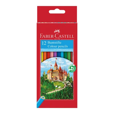 Faber-Castell Colour Pencils Castle, 12 colours