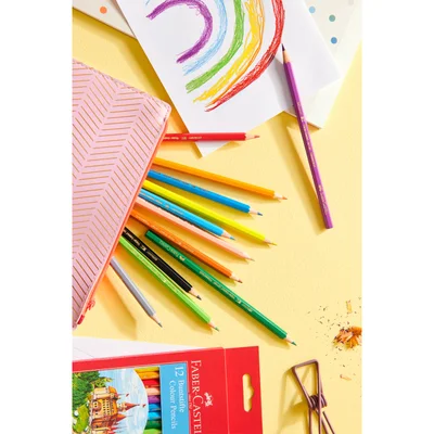 Faber-Castell Colour Pencils Castle, 12 colours