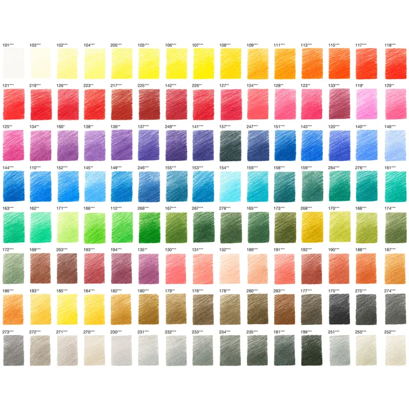 Faber-Castell Polychromos color pencils, 120 colors