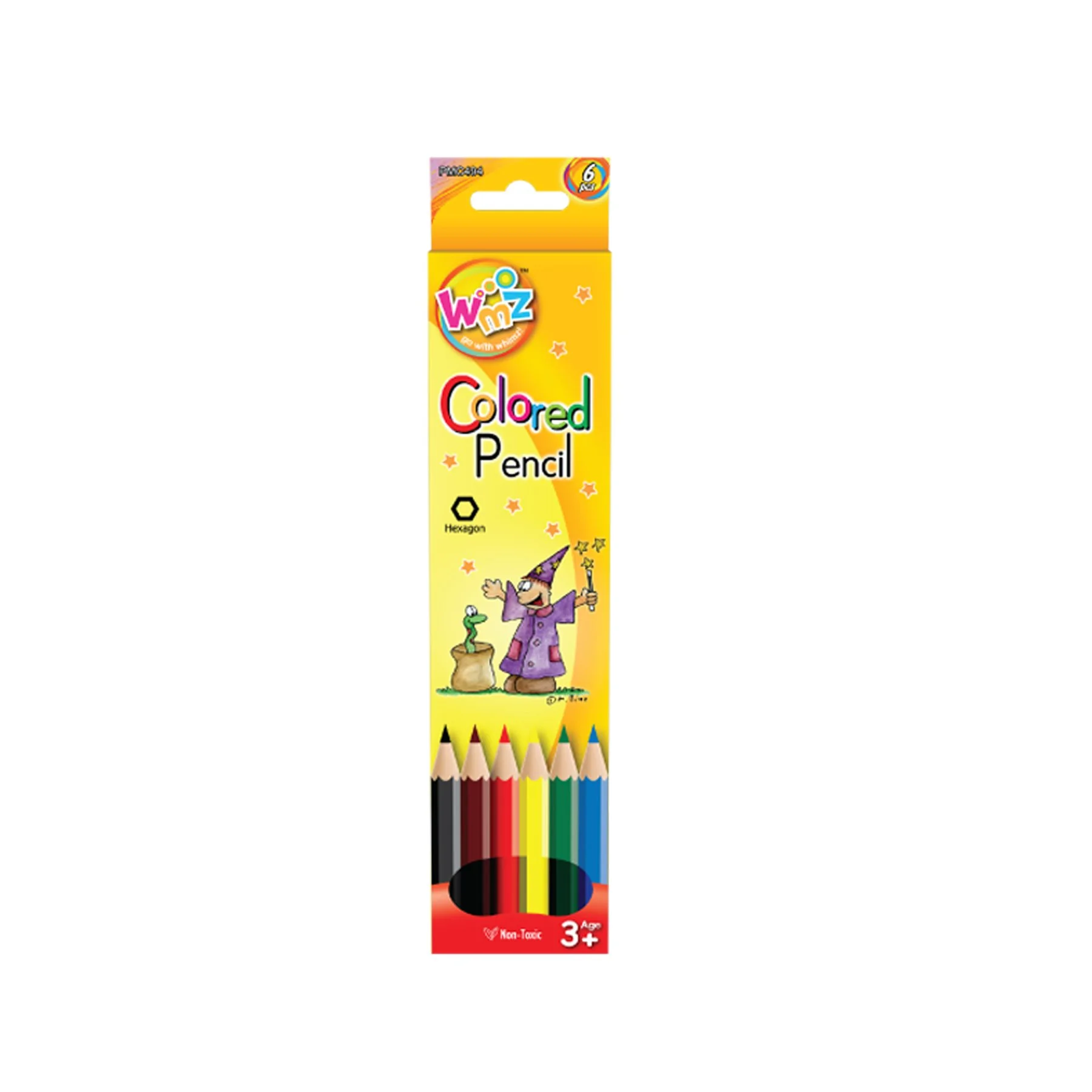 Beifa Colour Pencils WMZ, 6 colours