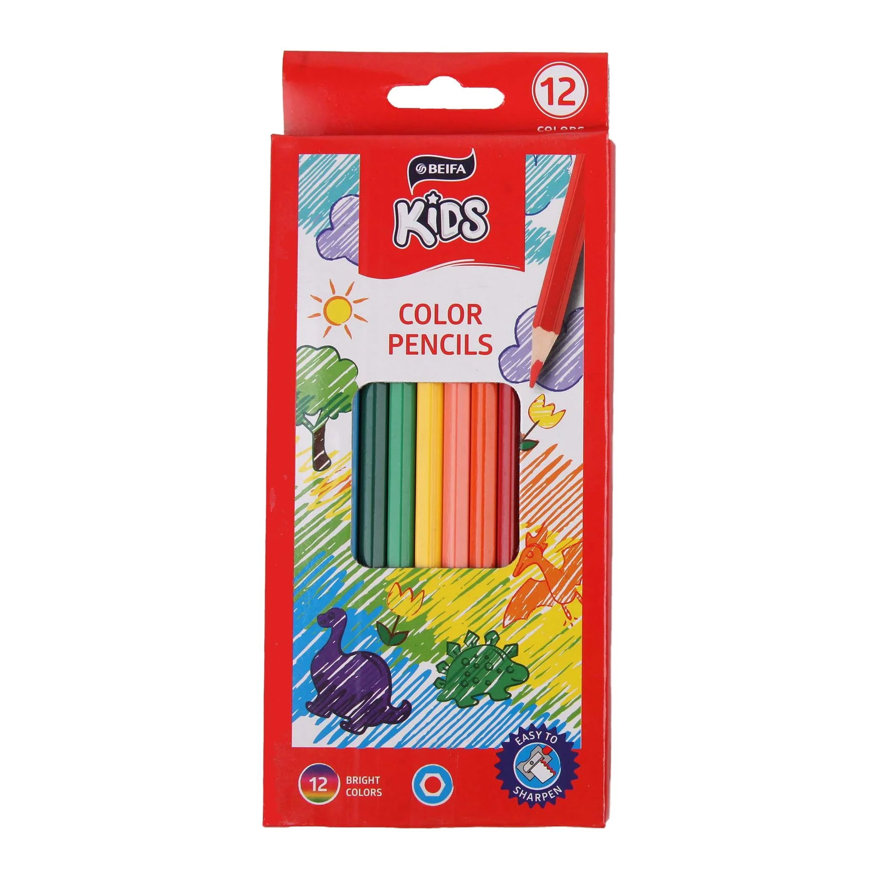 Beifa Colour pencils WMZ, 12 colors
