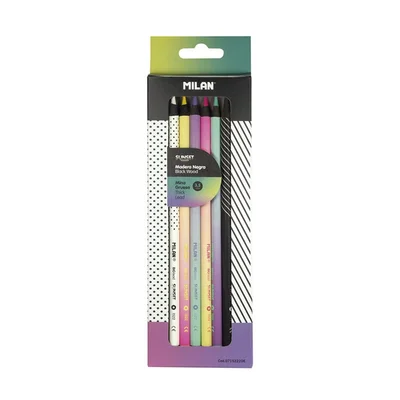 Milan Colour pencils Sunset, 3.5 mm, 6 colors