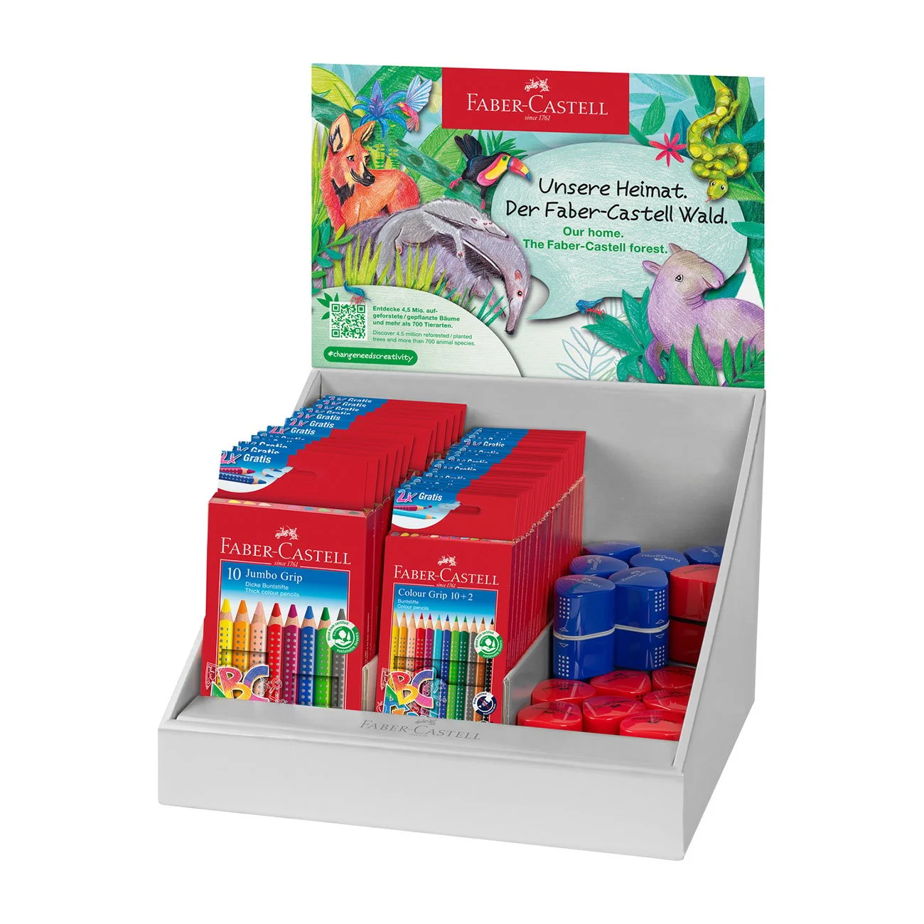 Faber-Castell Grip display, desktop