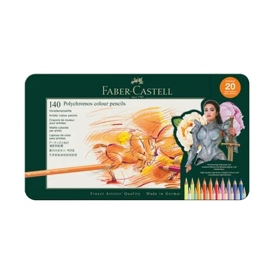 FABER-CASTELL S POLYCHROMOS COLOURED PENCILS 140 COLOURS