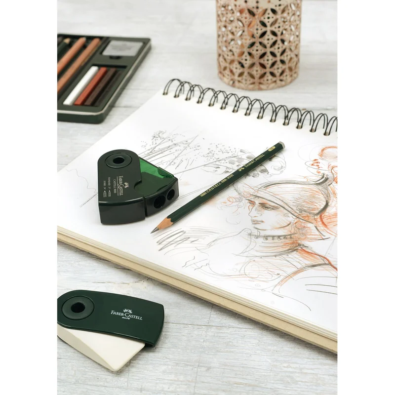 Faber-Castell Pitt Monochrome Pencil Set, 33 pieces in metal box
