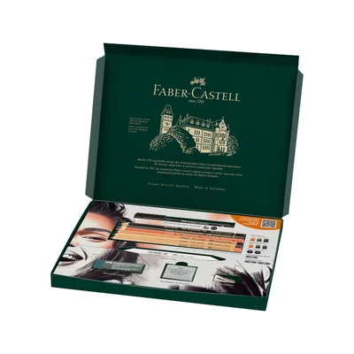 Set Faber-Castell Monochrome Discovery, 17 pcs