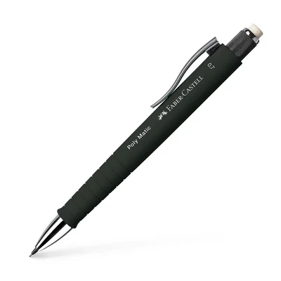 Faber-Castell Pencil Poly Matic, 0.7 mm, automatic, black