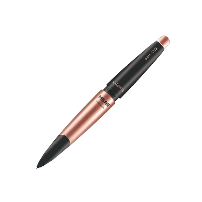 Milan Mechanical pencil Copper Slim, 0.5 mm, assorted colors