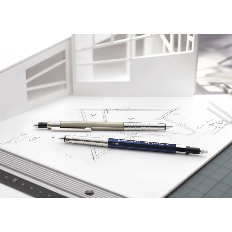 Faber-Castell Mechanical pencil TK-Fine Vario L, 0.35 mm, champagne color
