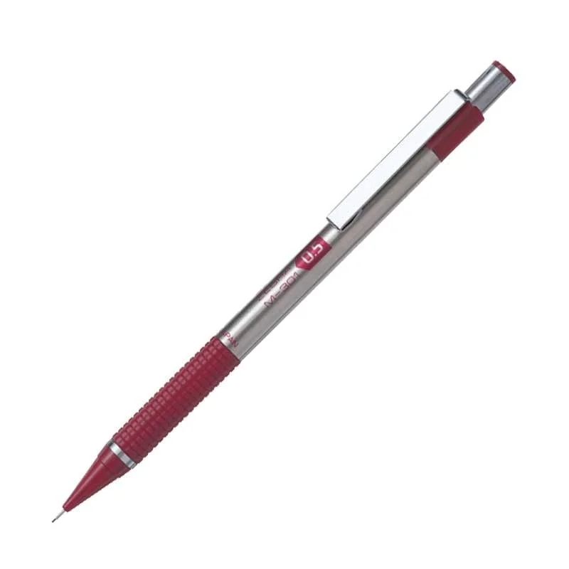 Zebra Mechanical pencil M-301, 0.5 mm, burgundy