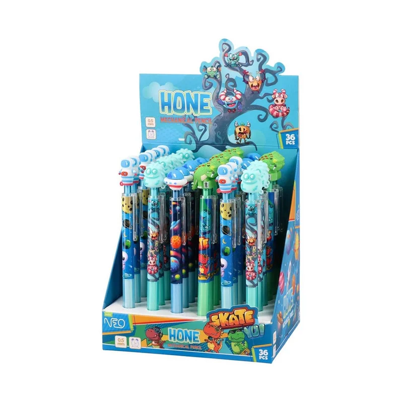 Sazio Hone Mechanical Pencil, for boys, 0.5 mm, assorted, 1 pc